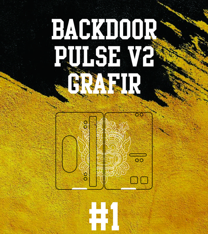 Casing Backdoor Pulse V2 Grafir Bening Transparan 3
