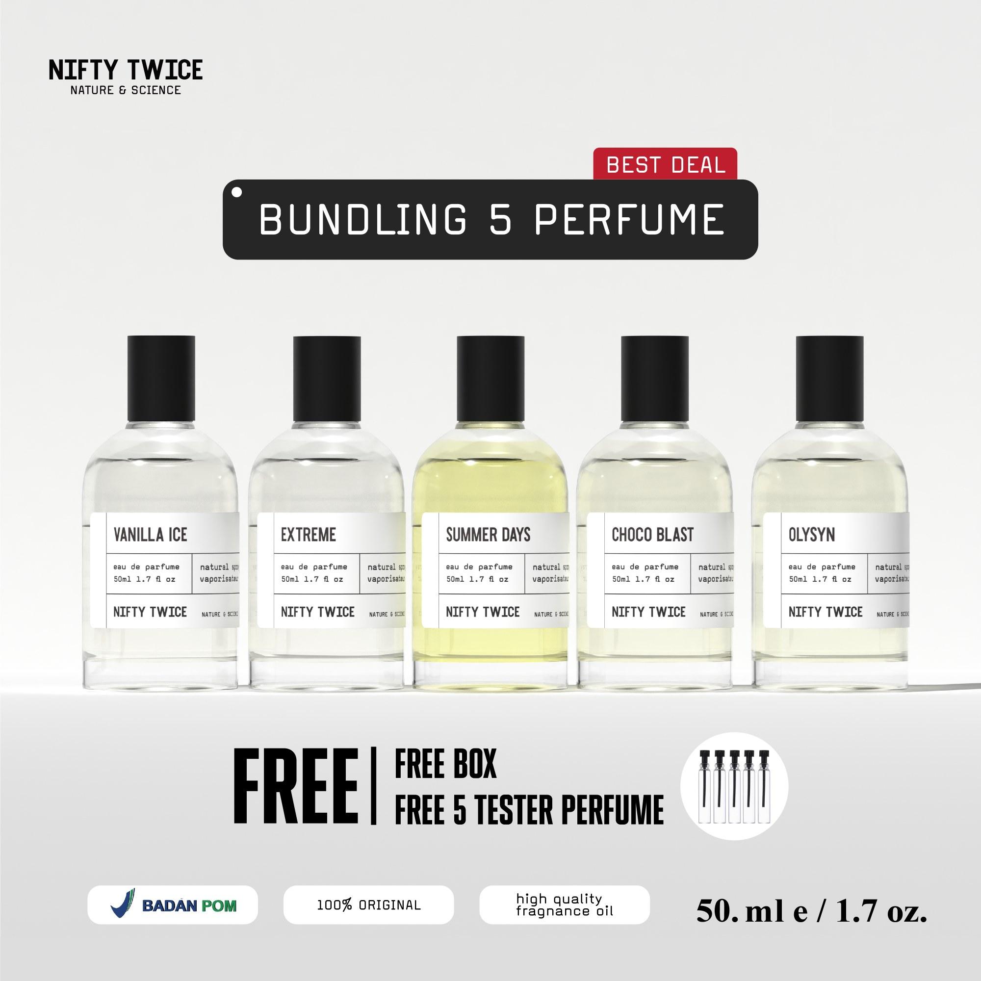 Promo Bundling 5 Botol Parfum