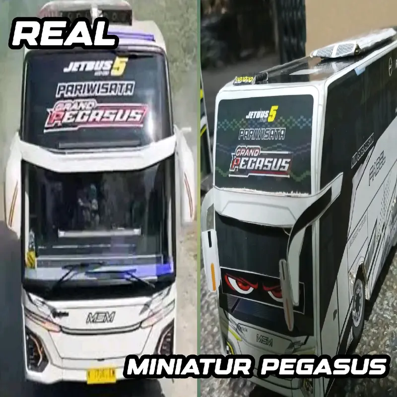 MINIATUR BUSS ASYROF PEGASUS JB5 0