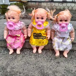 Boneka Susan Bisa Nangis Lucu Imut Perempuan Untuk Anak Anak WJ1201B Mainan Anak Perempuan Bisa Tertawa Boneka Bayi Dot Bisa Bicara Mama Papa Mata Merem Melek Mainan Koleksi Anak Bahan Plastik Kemasan kantong