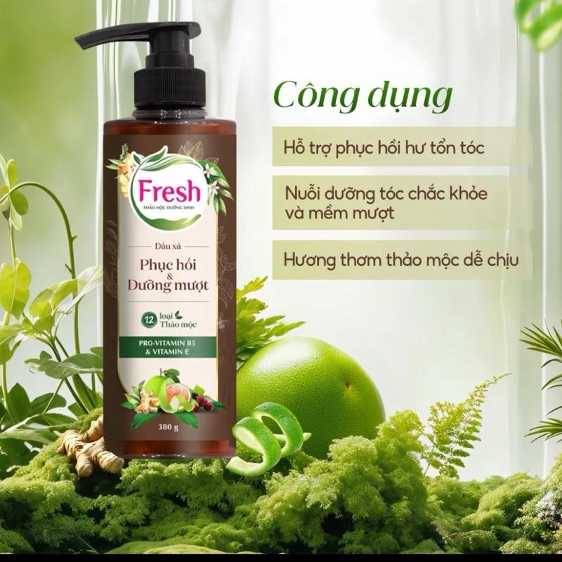 Dầu xả Fresh phục hồi và dưỡng mượt cho tóc óng ả