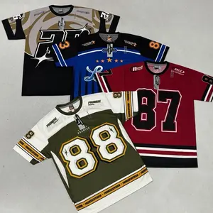 [ BELI 1 DAPAT 4 ]  4 PCS Harga Pabrik Kaos JERSEY Premium Bahan Pria Wanita Elegan Santai bagus