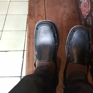 Youken Sandal Sepatu Selop Bustong Pria Hoki-145 | Karet Lentur