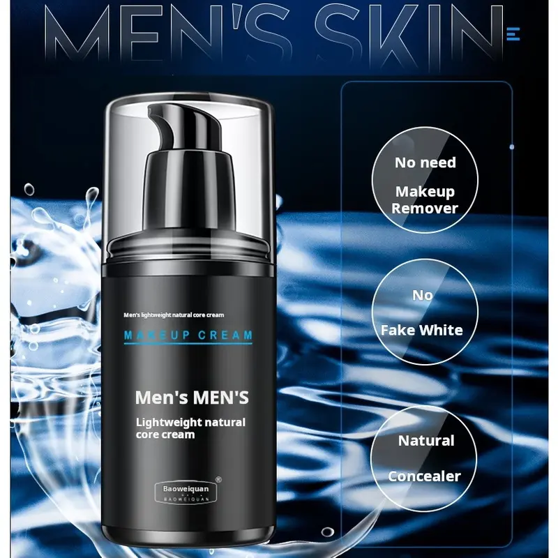 Kem Làm Sáng Da, Dành Cho Nam Giới, Kem Lười Trang Điểm, 50ML, Kem Dưỡng Ẩm Chăm Sóc Da Mặt, Kem Làm Đẹp, Để Chăm Sóc Da Mặt Nam Giới 6