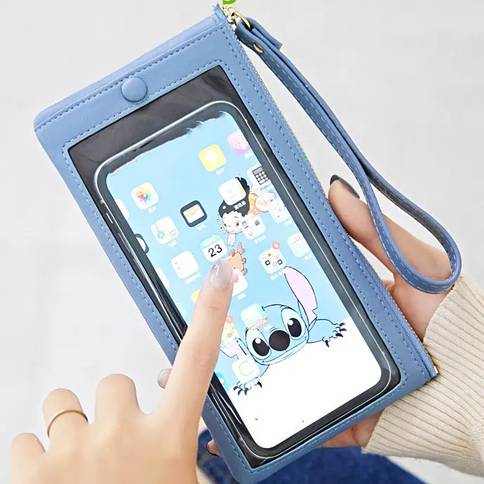 Ví Dài Điện Thoại Di Động Màn Hình Cảm Ứng, Dành Cho Nữ, Ví Tiền Xu Ví Đựng Thẻ, Ví Cầm Tay 1