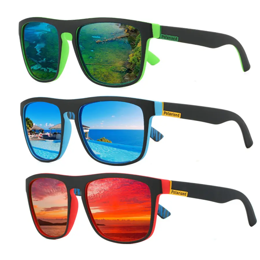 Sunglasses Polarized Men Women Cycling Glasses UV400 Eye Protection for MTB Sports Camping Fishing Driving