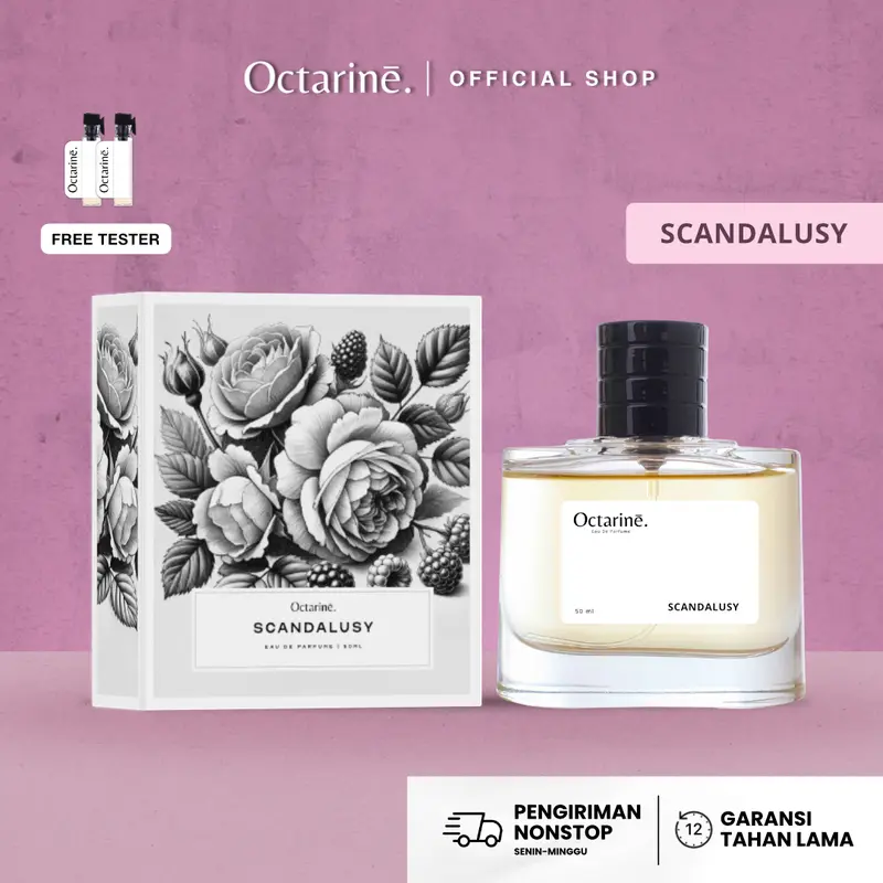 Octarine - SCANDALUSY Parfum Aroma Lembut Manis Elegant Sexy Parfum Tahan Lama 0