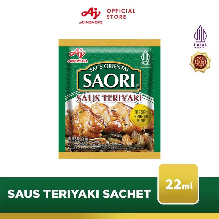 Gambar FREE_GIFT SAORI Saus Oriental Teriyaki 22ML dari Ajinomoto Official Store Kota Depok Tokopedia