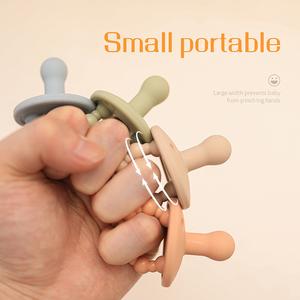 Baby Soother Silicone Pacifier Soft Free Infant Dummy Nipple Newborn Baby Toy Nursing Pacifier