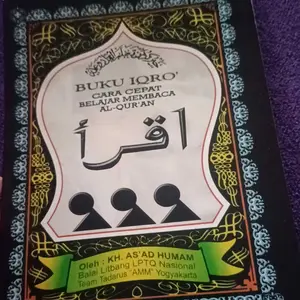 BUKU IQRO BESAR JILID 1 SAMPAI 6 (CARA BELAJAR MEMBACA ALQURAN)