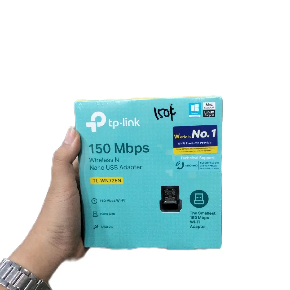 TP-Link TL-WN725N USB Wifi Adapter 150 Mbps Wireless N Nano USB Adapter untuk Windows dan Mac