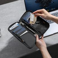 Gambar tomtoc T03 Navigator Passport Holder with RFID Blocking Travel Wallet Portable Bag Passport Beg - Tas Organizer - Black dari tomtoc IDN Kab. Bekasi 5 Tokopedia