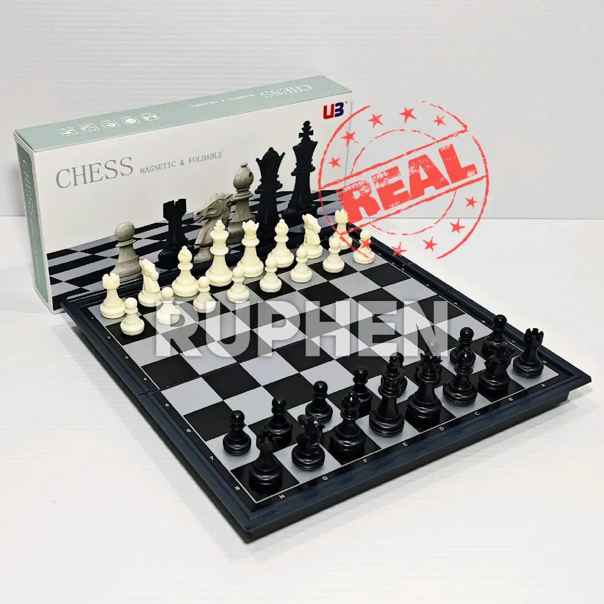 Catur Magnet Chess Board Game 25x25 cm