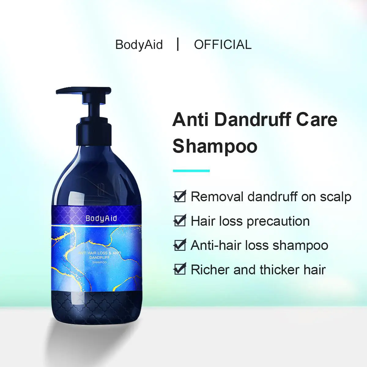 BodyAid 【Anti-Dandruff 】 Chasing Wind Care Shampoo -300ml