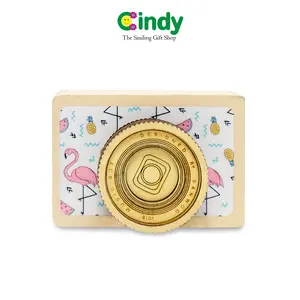 Cindy Box Musik Klasik CAMERA Small - Pajangan Kotak Musik Klasik - CFM0178 - Hadiah Ulang Tahun