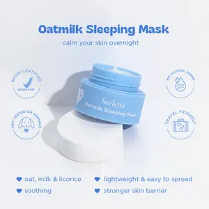 [TRIAL SIZE] Harlette Oatmilk Sleeping Mask | Acne Prone, Dry, Combination, Troubled Skin