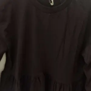 ZEEROKS Baju Atasan Wanita Lengan Panjang Variasi Bawah Rumbai Satu Layer Kerah O Afristika Bahan Cotton Combed