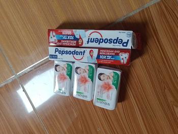 Product Review of Paket Hemat Sabun Batang Shinzui 60 gr + Pepsodent 2 pcs + Sikat Gigi Gratis 2 pcs from p**a 0