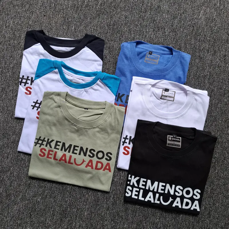 KAOS KEMENSOS SELALU ADA LENGAN PANJANG DAN PENDEK 0