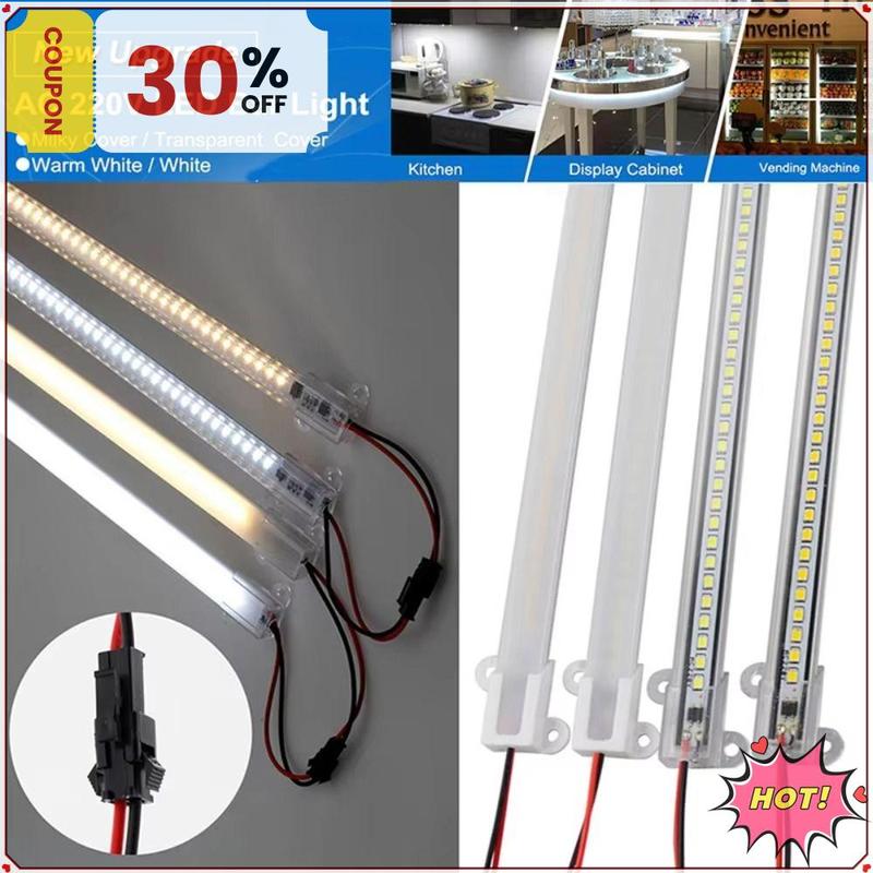 Di động 30/40cm Dải đèn LED cứng 72 đèn LED Độ sáng cao Ống LED Tiết kiệm năng lượng Dải đèn LED kẹp