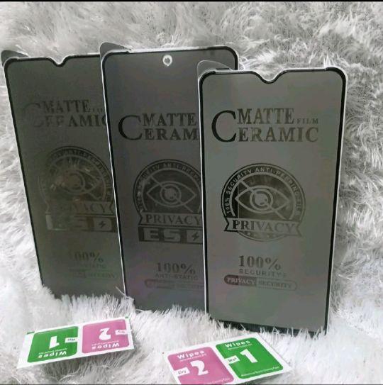 TG Tempered REAL 5/5i/C3 Anti Gores Matte Privacy Anti SPY Antigores Cover Hitam TG Tempered REAL 5/5i/C3 Anti Gores Matte Privacy Anti SPY Antigores Cover Hitam