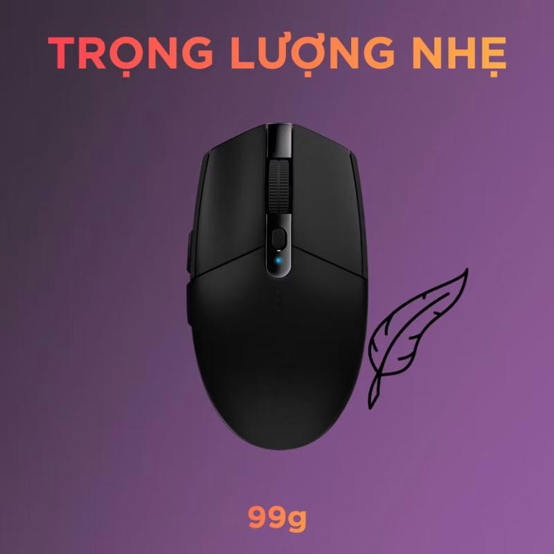 Chuột Gaming G304 - chuột không dây G304 Lightspeed 12.000 Dpi mới 100% nguyên seal BH 12 tháng.