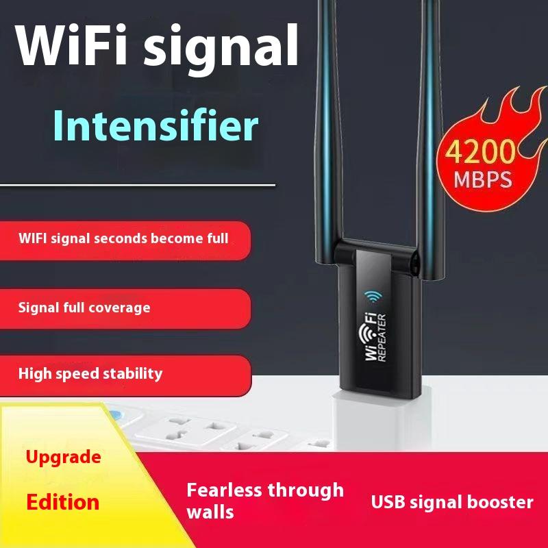 Bộ Khuếch Đại Tín Hiệu WiFi 4200Mbps Tốc Độ Cao Phạm Vi Rộng