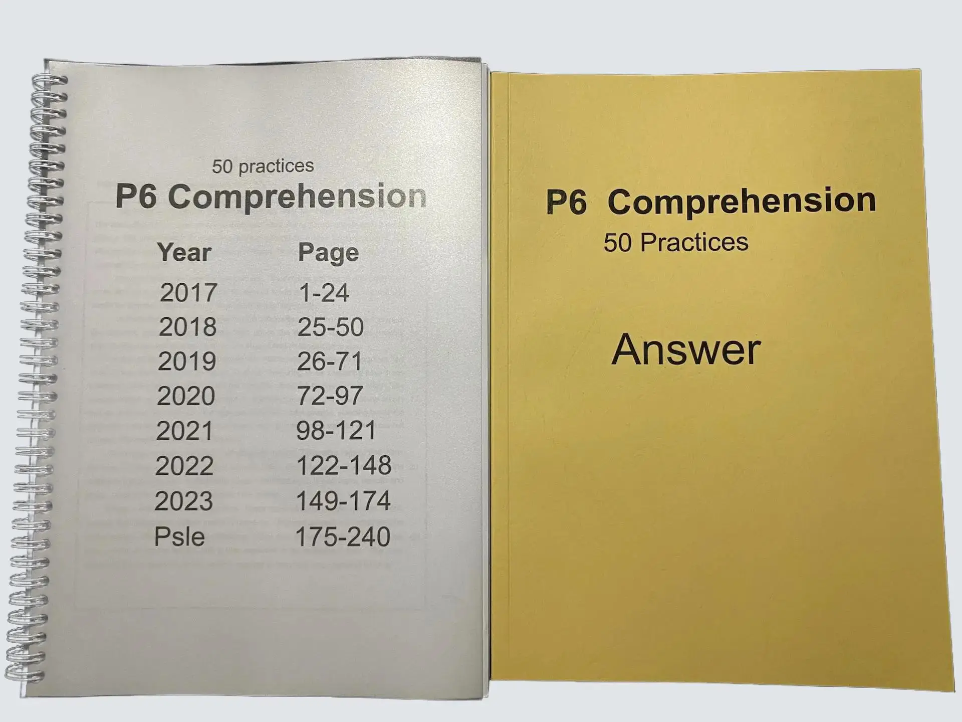 P6 PSLE Comprehension Practice Paper