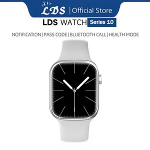 LDS SmartWatch Series 10 Smart 45mm IP68 tahan air SmartWatch Bluetooth Olahraga Jam Tangan Smartwatch Pria Jam Tangan Digital Wanita Smartwatch Couple Jam Tangan Watch 10 jam penghitung langkah dan kalori