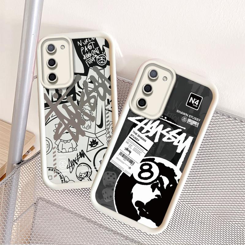 Ốp Cho Samsung A02S, Samsung A03S, Samsung M02S, SamsungA025, SamsungF02S, Bảo Vệ Chống Sốc Toàn Thân, Phong Cách Cổ Điển Lì Ốp Điện Thoại Mềm, Có Thiết Kế Hoạt Hình 4