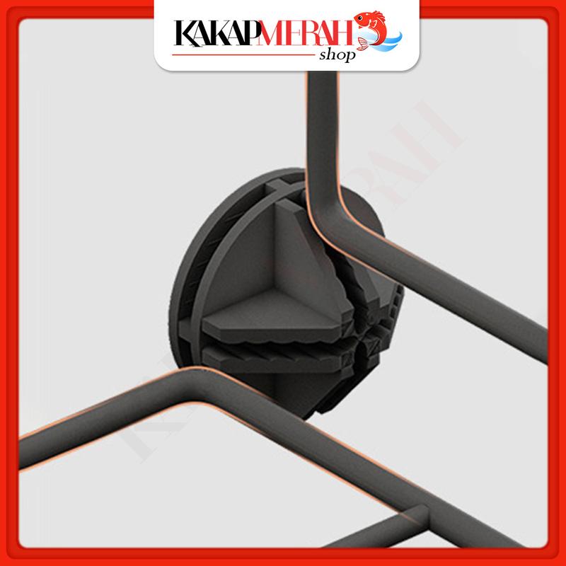 Konektor Sambungan Lemari Susun Pakaian Penyambung Rak Sepatu Bongkar Pasang 4 Pcs Buckle Connector 3
