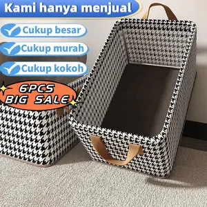 Kotak Penyimpanan Storage Box baju Organizer Serbaguna Tempat Pakaian Mainan Selimut Rak Penyimpanan Multifungsi Murah