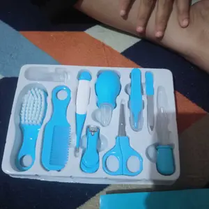 BABY CARE NAIL KIT SET Alat Perawatan Bayi 10in1 Sisir Gunting Bayi Hadiah Lahiran Newborn Gift COD