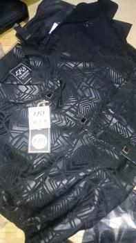Product Review of Kemko sultan atau  Koko tangan pendek  Atasan Pria Dewasa motif etnik depan kancing vareasi bahan  Katun embos berkualitas terbaik Nyaman di pakai Baju Hitam from @**0 1