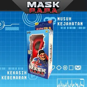 Papa Zola mask atau kacamata papa Zola