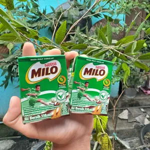 SUSU MILO RASA MALT COKELAT KEMASAN 110 ML 1 KARTON ISI 36 PCS