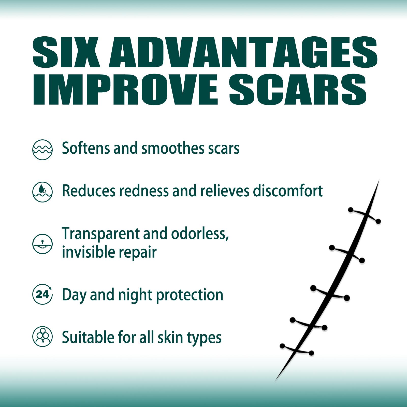 EELHOE Silicone Scar Sheets 1Roll Plester Silikon Penghilang Keloid Bekas Luka Silicon Keloid Plester Bekas Luka