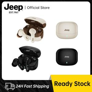 Fon Telinga Tanpa Wayar, Jeep JP EW133 TWS, Alat Dengar Bluetooth, Stereo Bass 5.4, Bunyi Panoramik, Fon Telinga Mikrofon Pembatalan Bunyi Tanpa Wayar Benar, Audio Ruang Pintar AI, Kalis Air IPX5, Serasi dengan Android dan iOS