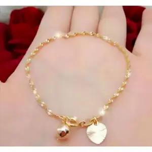 gelang tangan melitir dewasa berlapis emas mudah 24k dapat surat toko