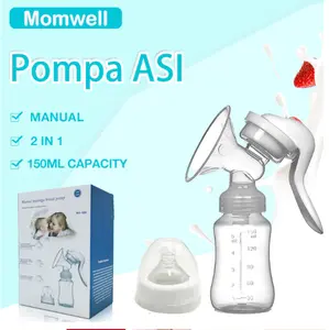 Momwell MB01 Pompa ASI MANUAL Qiutee Manual Single Breast Pump Bayi Ibu Accessories