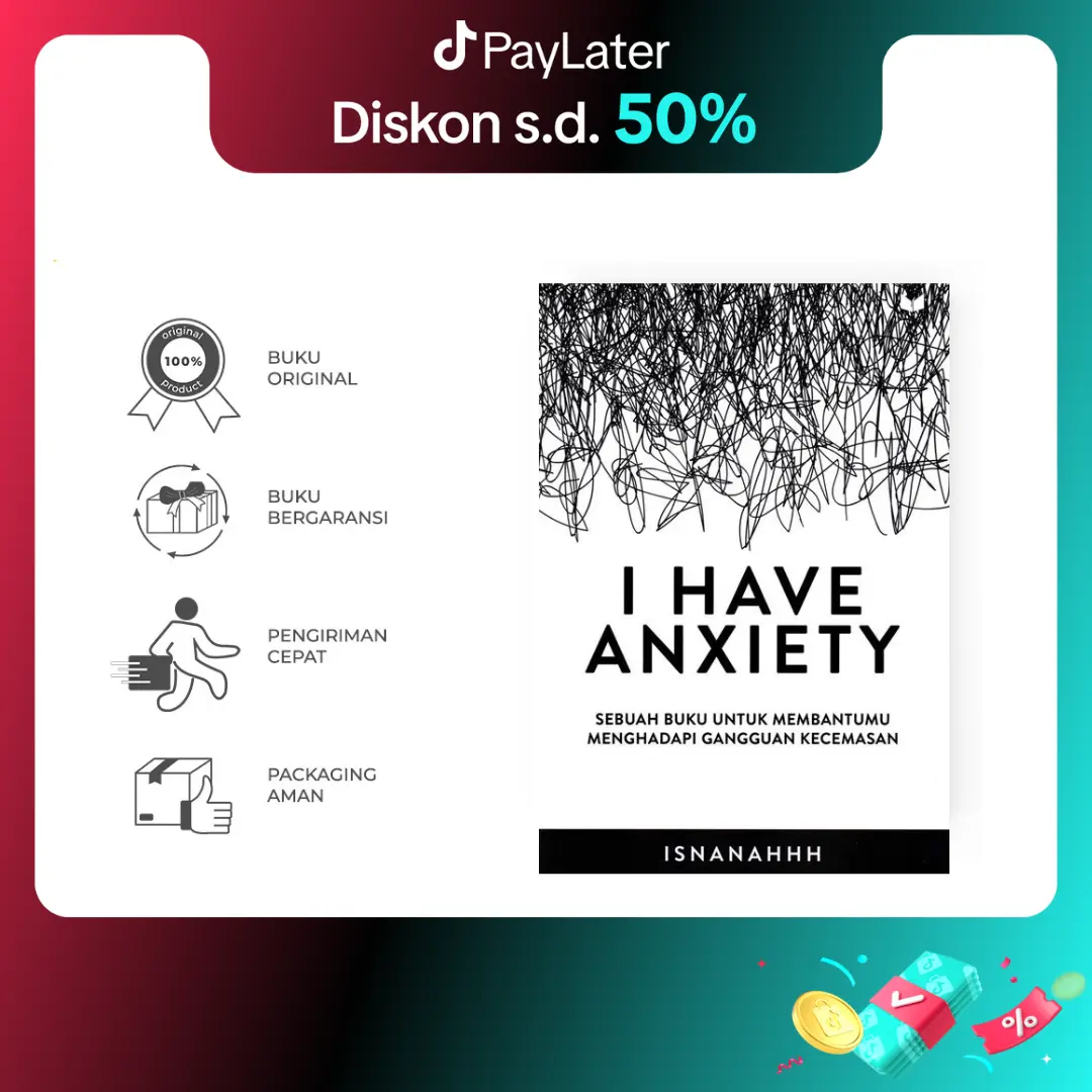 Ready Buku Novel  I Have Anxiety - Isna Nurjanah - Media Kita - Bumi Fiksi
