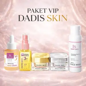 DADIS SKIN - PAKET VIP (SERUM, TONER, NIGHT CREAM, DAILY CREAM MOIST, FACIAL WASH)