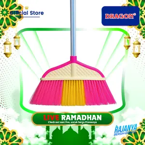 [LIVE RAMADHAN] [COD] DRAGON Sapu Bulgari 110 Cm Pembersih Lantai Dust Remover Bulu Super Tebal SP175