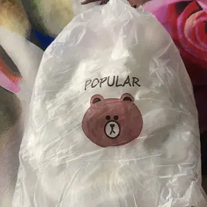 [HJS] Isi 100 Pcs Sarung Plastik Pelindung Makanan / Plastik Penutup buah Kupas / Plastik Wrap penutup makanan / Travel Waterproof Spiral shower cap anak