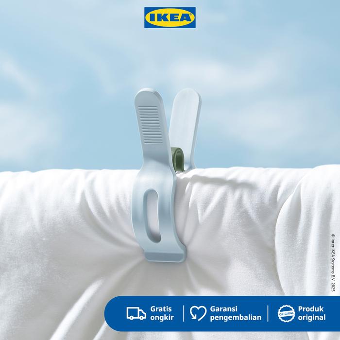 Gambar IKEA SLIBB Jepit Jemuran / Laundy Besar Biru Isi 2pcs dari IKEA Indonesia Kota Administrasi Jakarta Timur Tokopedia