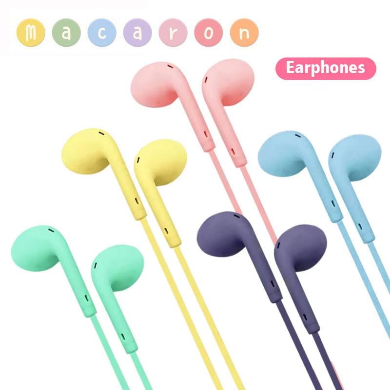 Tai Nghe Trong Tai Âm Thanh Nổi, Thông Dụng, 3,5Mm, Tai Nghe Thể Thao Và Âm Nhạc, Tai Nghe Có Dây Rảnh Tay Có Micro, Thích Hợp Cho Xiaomi, Huawei Và Samsung