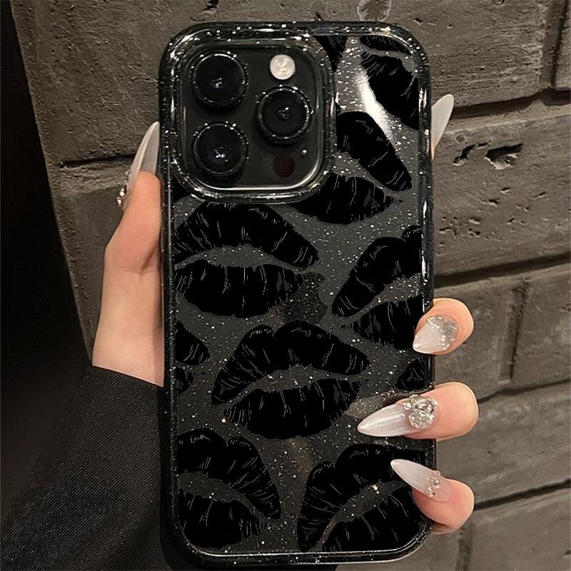 Ốp Điện Thoại Trong Suốt, Thời Trang, Tương Thích Cho iPhone 13, 16, 12, 15, 14, 11 Pro, XS Max, X, XR, 8 Plus, 7, Ốp Mềm, Làm Bằng Silicon, Chống Sốc Điện Thoại Di Động, Ốp TPU, Bảo Vệ AV1008 AV2, Thích Hợp Cho Cặp Đôi 2