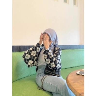 Cardigan Crop | Sooyun knite cardy | Cardigan premium korean | Kardigan wanita 4