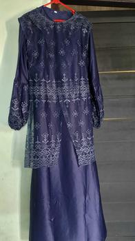 Product Review of FIRA LONG DRESS SET VEST OUTER TILLE BRUKAT GAMIS MUSLIM KONDANGAN TERBARU Wanita Remaja Dewasa Baju Pesta Rayon Mewah Setelan from F**7 1