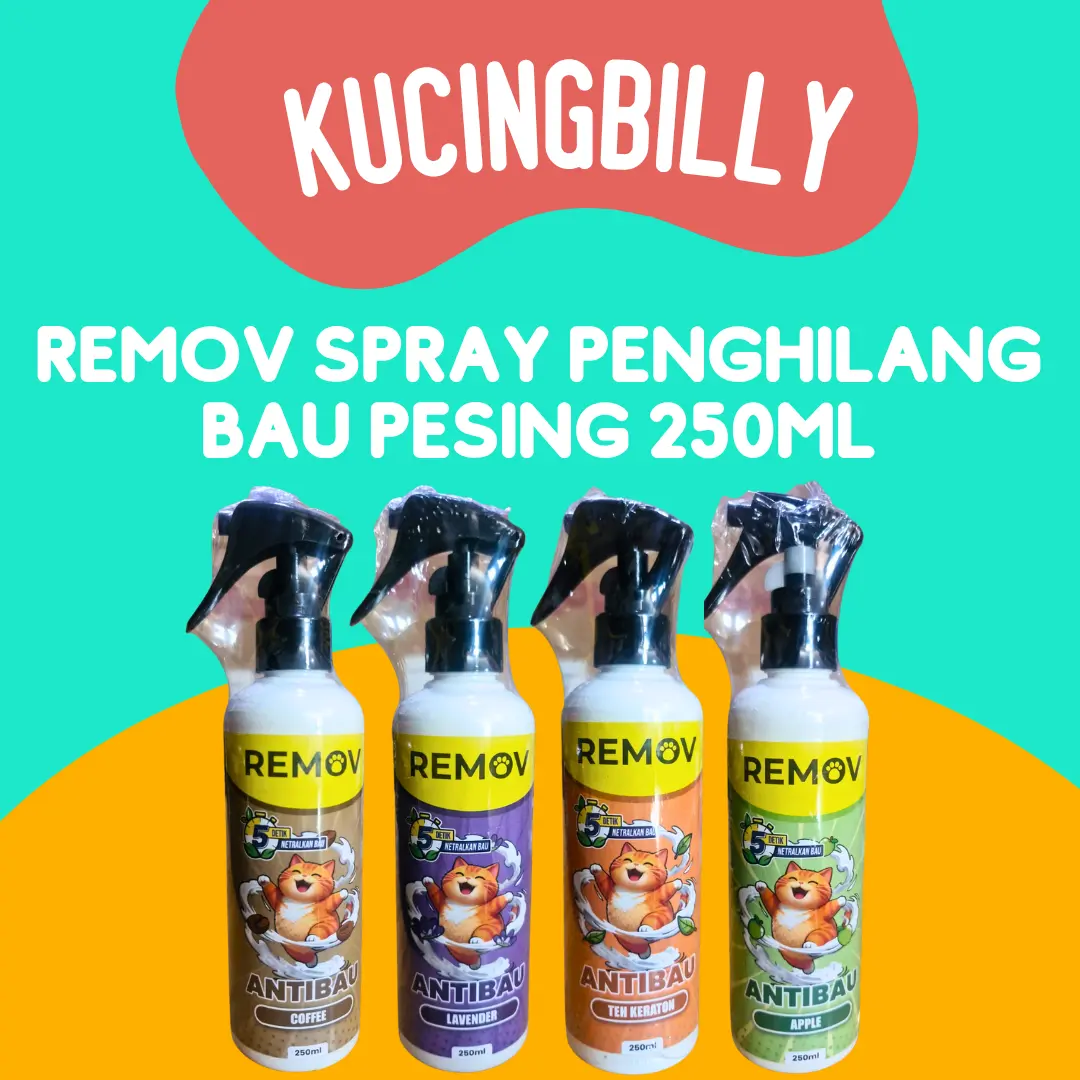 Remov spray penghilang bau pesing hewan 250ml